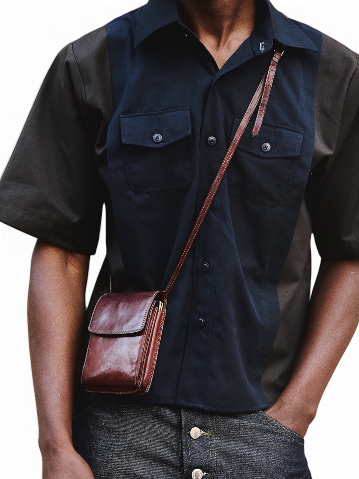 NKABOM UTILITY SHORT SLEEVES SHIRT
