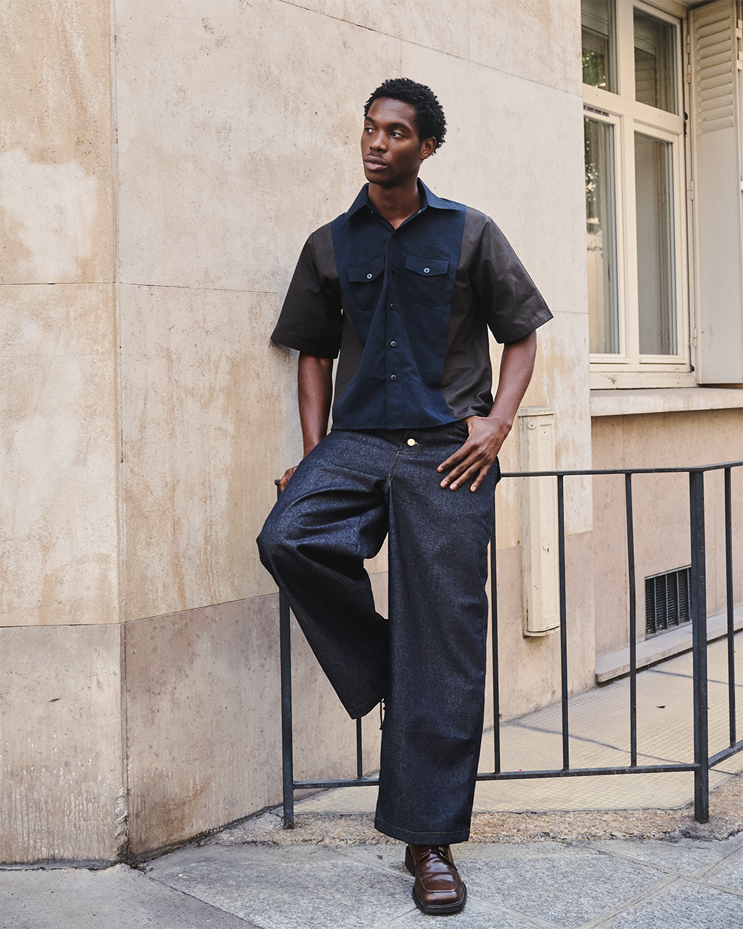 NKABOM UTILITY SHORT SLEEVES SHIRT