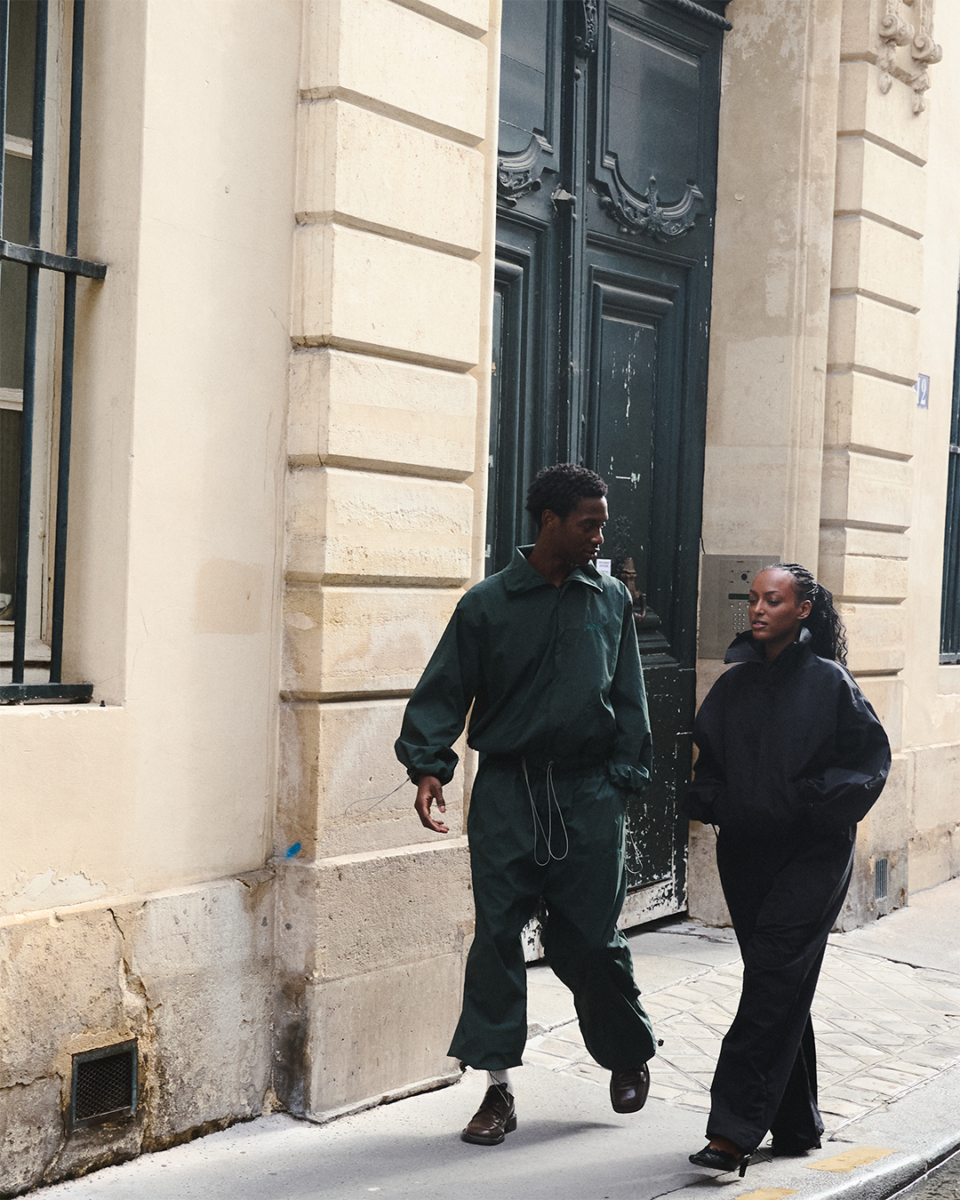 ASAASE TRACKSUIT JACKET in green